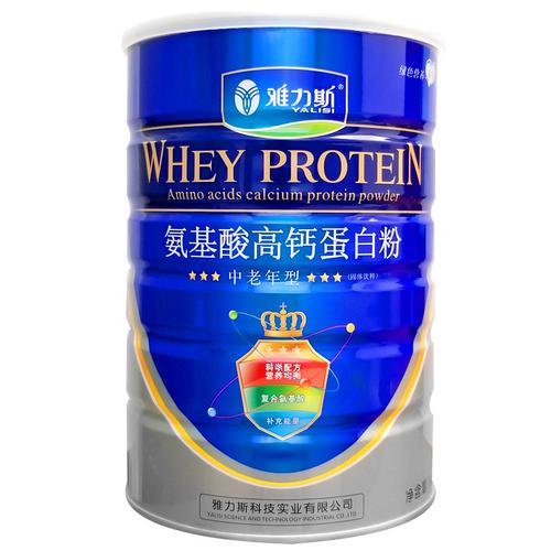 雅力斯氨基酸乳清膠原植物動物高鈣乳清大豆蛋白質粉 中老年營養補充的科學解析